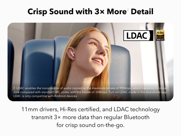 [ Special Deal ] Soundcore Liberty 4 NC | True-Wireless Noise Cancelling Earbuds - Pink