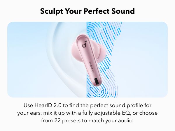 [ Special Deal ] Soundcore Liberty 4 NC | True-Wireless Noise Cancelling Earbuds - Pink
