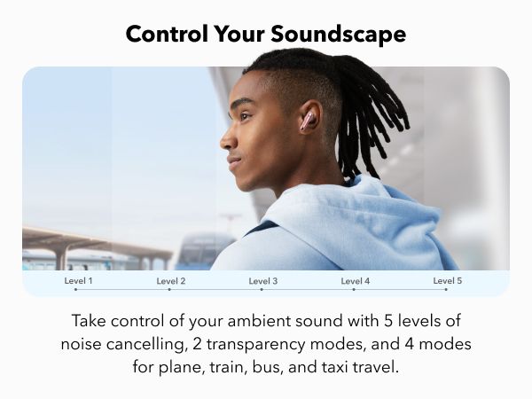 [ Special Deal ] Soundcore Liberty 4 NC | True-Wireless Noise Cancelling Earbuds - Pink
