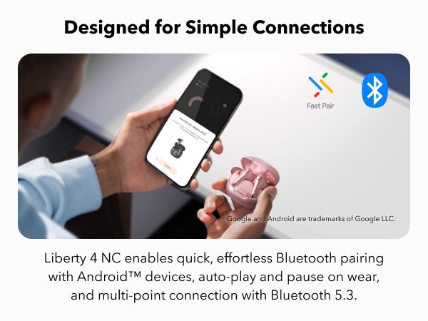 [ Special Deal ] Soundcore Liberty 4 NC | True-Wireless Noise Cancelling Earbuds - Pink