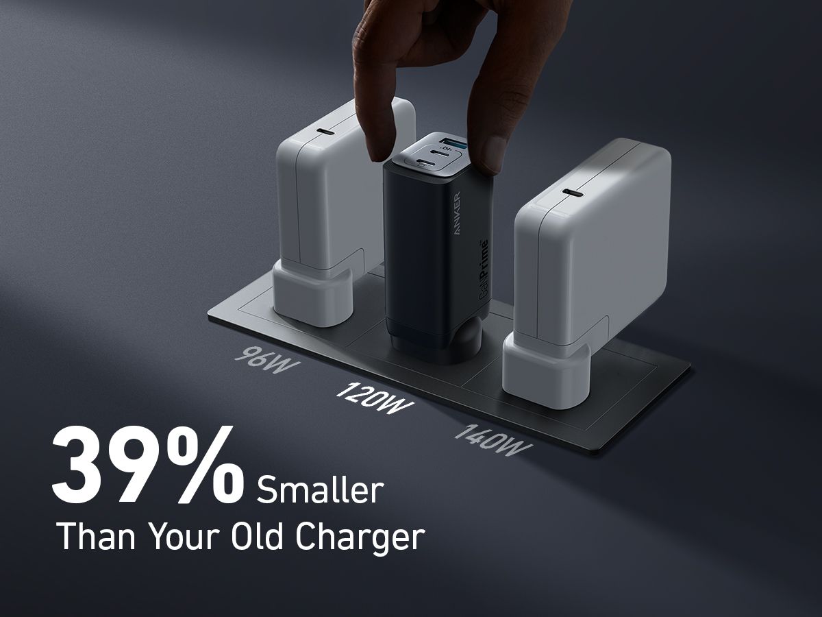 [Exclusive deal] Anker 737 Charger (GaNPrime 120W) - Black  High-Power PD Multi-Port Charger