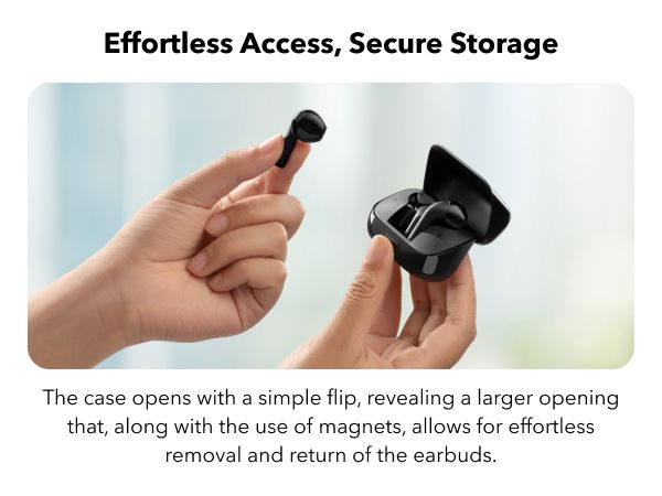 【Anker Official】 soundcore K20i - Black, Deep Bass, Touch Control, IPX5 Waterproof, Sports Earphones,