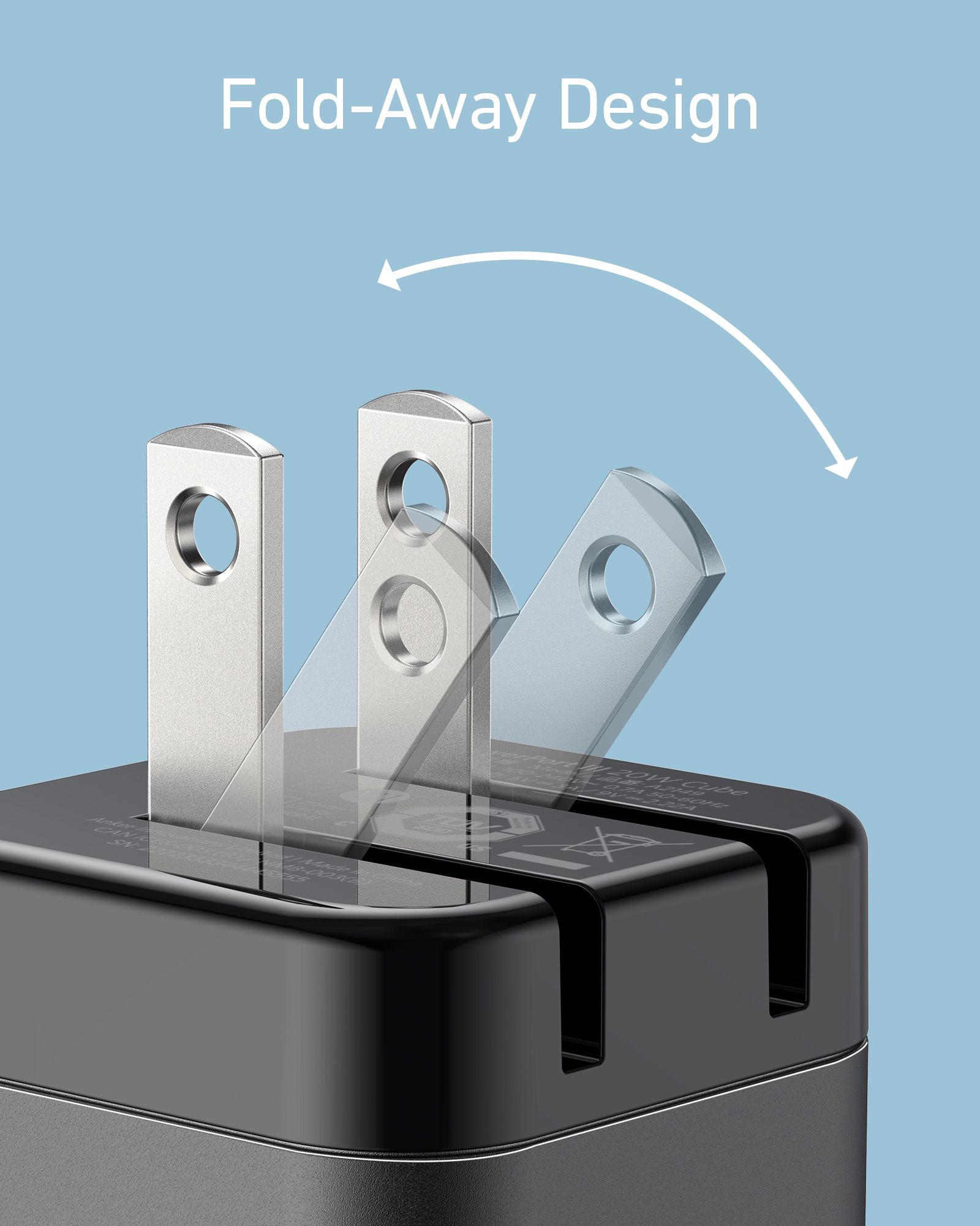 [Exclusive deal] Anker PowerPort III 20W Cube Adapter - White