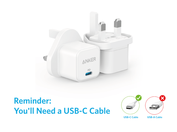 [Exclusive deal] Anker PowerPort III 20W Cube Adapter - White