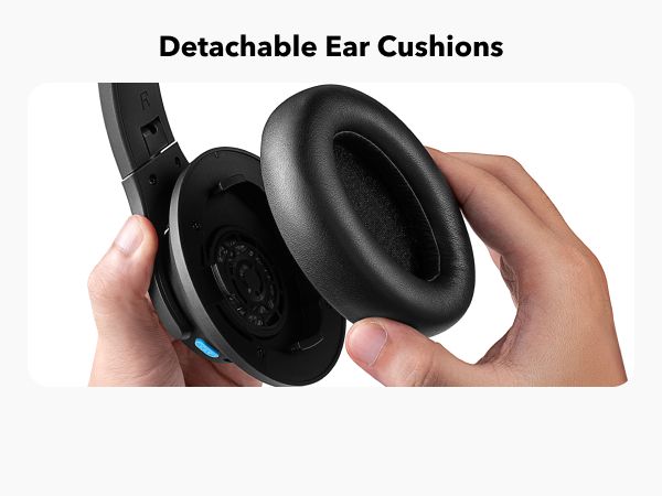 【Anker Official】soundcore Q11i | Wireless Over-Ear Bluetooth Headphones - Gray | Hi-Res Audio | 65H Playtime | Bluetooth 5.3 | Foldable Design | Deep Bass | Comfortable Fit