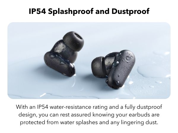 [Exclusive deal] soundcore P30i - Black Deep Bass ,Bluetooth 5.4, Long Battery, Dual Device Pairing, Mic ,  45H Playtime, Compact Case, Fast Charge, IPX5 ,Clear Calls