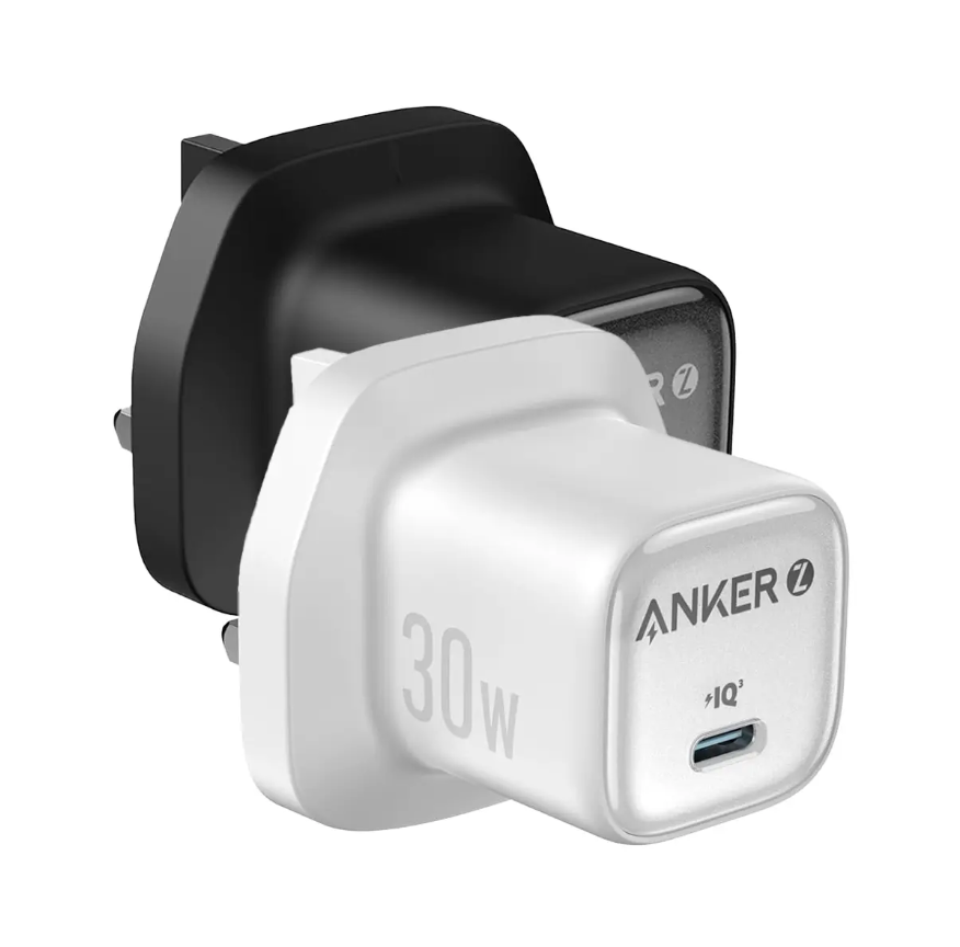 ANKER CHARGER 30W 1C  - Compact Wall Adapter, PD Power Delivery for Smartphones, Tablets & Laptops