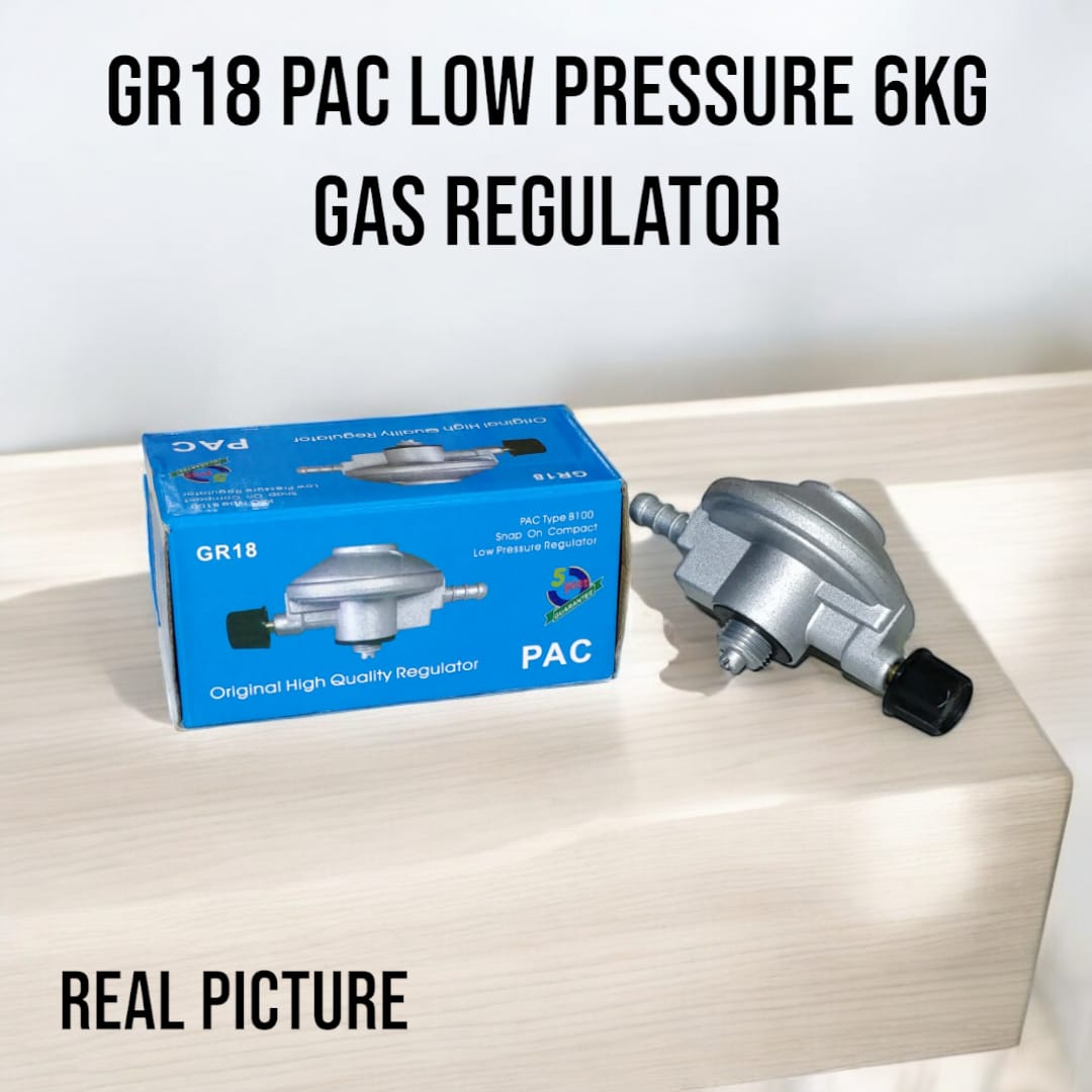 GR18 PAC Low Pressure 6kg gas regulator