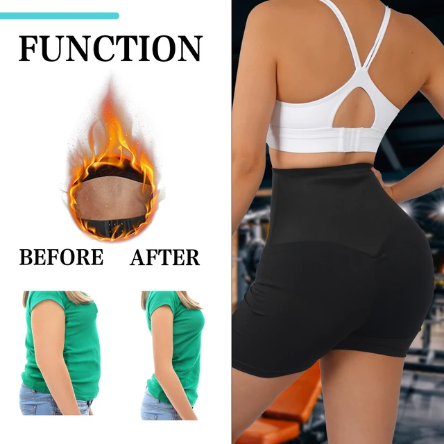 Sauna Sweat Short Pants Suits for Women High Waist Slimming Shorts Compression Thermo Workout Body Shaper Thighs