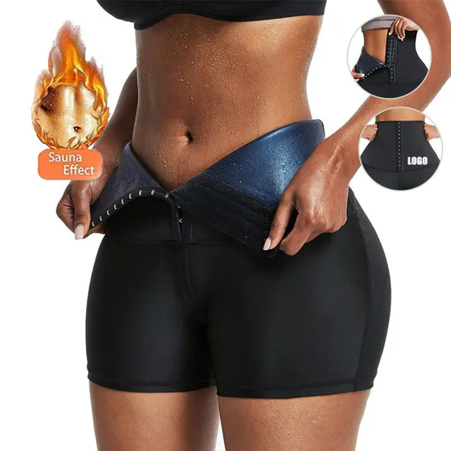 Sauna Sweat Short Pants Suits for Women High Waist Slimming Shorts Compression Thermo Workout Body Shaper Thighs