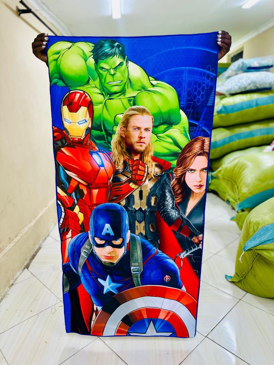 Cartoon Themed Towels For Kids