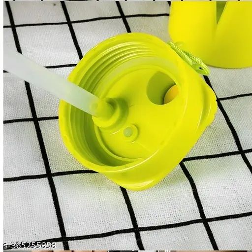NEW DOUBLE SIDE MOUTH PLASTIC WATER BOTTLE DOUBLE LAYERED WITH STRAW AND DIRECT DRINKING BOTTLE 700 ML