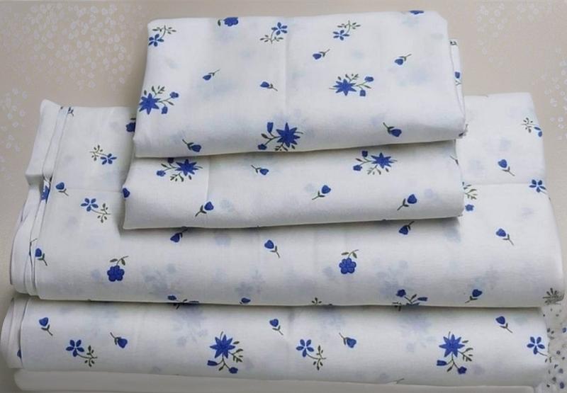 5x6 Bedsheet Set 4 Pcs (2 Bedsheets & 2 Pillowcases)