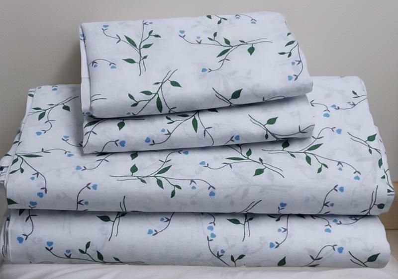 5*6 Fashion Bedsheet Set 4 Pcs (2 Bedsheets & 2 Pillowcases)