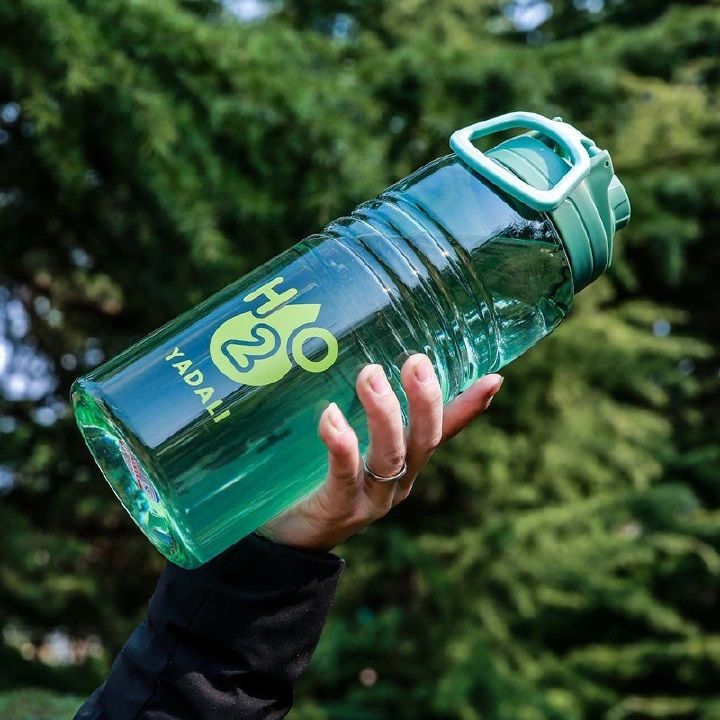 1.5L sports water bottle water jug tumbler big transparent cup motivational water bottles
