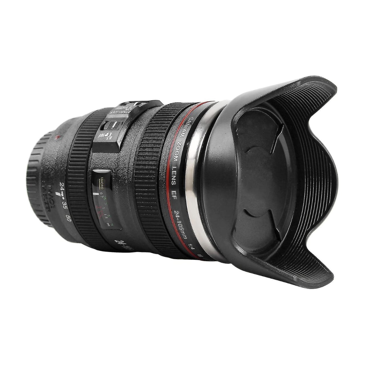 Thermo Mug Camera Mug Camera Lens Coffee Mug Coffee Mug Lens Iso-Mug 400 ml made of double-walled stainless steel with tight lid