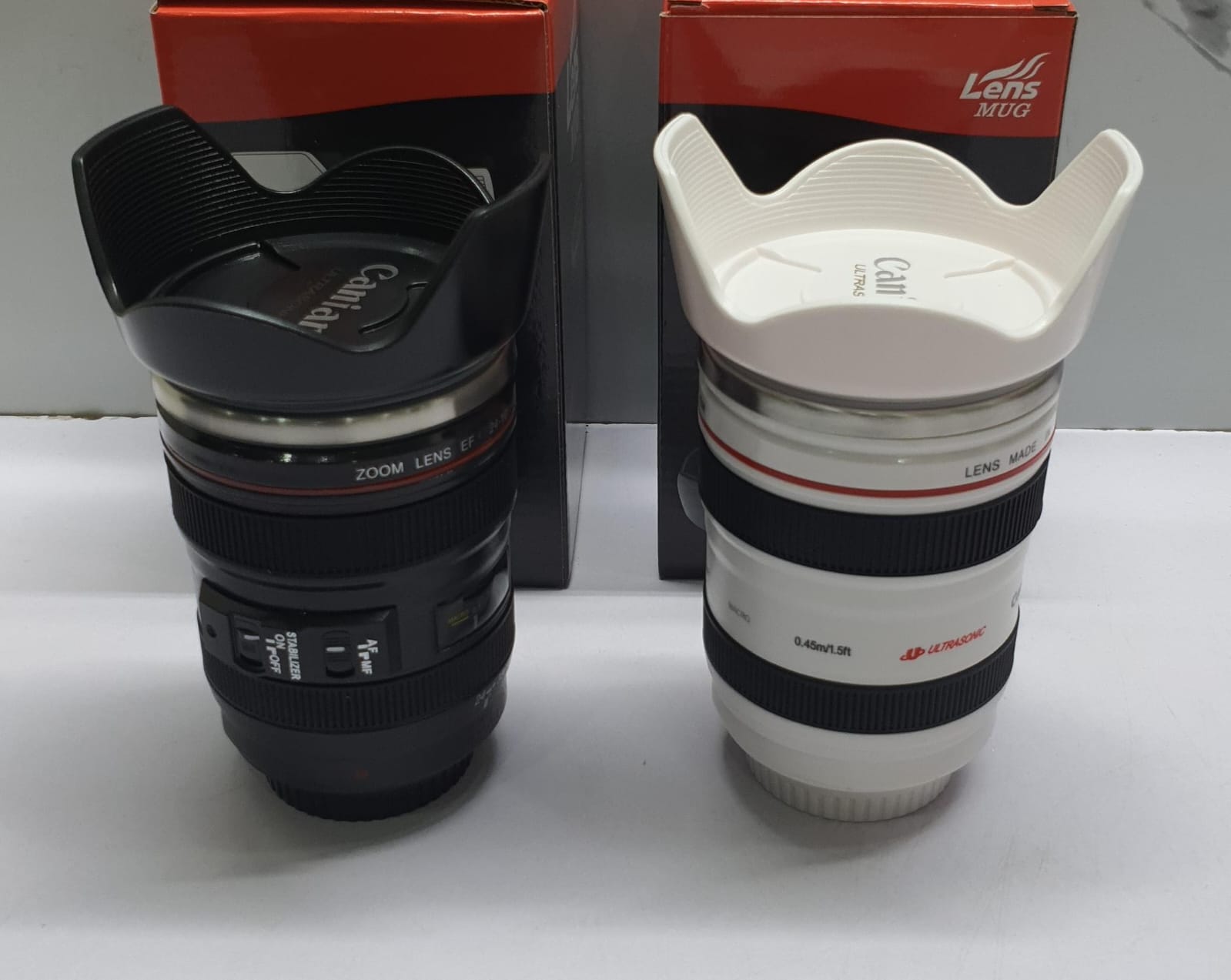 Thermo Mug Camera Mug Camera Lens Coffee Mug Coffee Mug Lens Iso-Mug 400 ml made of double-walled stainless steel with tight lid