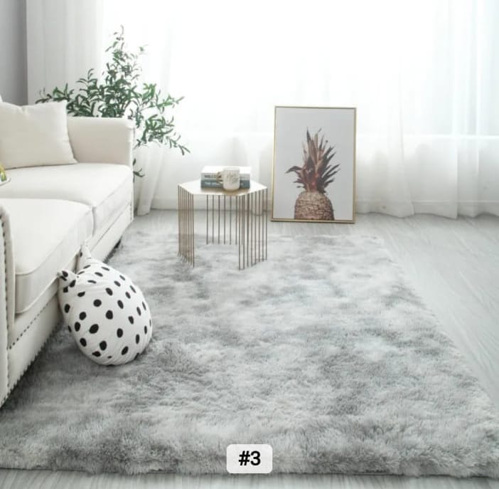 5 By 8(160*200cm) Super Soft Fluffy Carpet Area Rugs for Living Room, Bedroom Shaggy Large Rugs Modern Floor Carpet, with Anti-slip Sticker