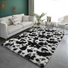 5 By 8(160*200cm) Super Soft Fluffy Carpet Area Rugs for Living Room, Bedroom Shaggy Large Rugs Modern Floor Carpet, with Anti-slip Sticker