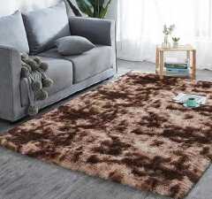 5 By 8(160*200cm) Super Soft Fluffy Carpet Area Rugs for Living Room, Bedroom Shaggy Large Rugs Modern Floor Carpet, with Anti-slip Sticker