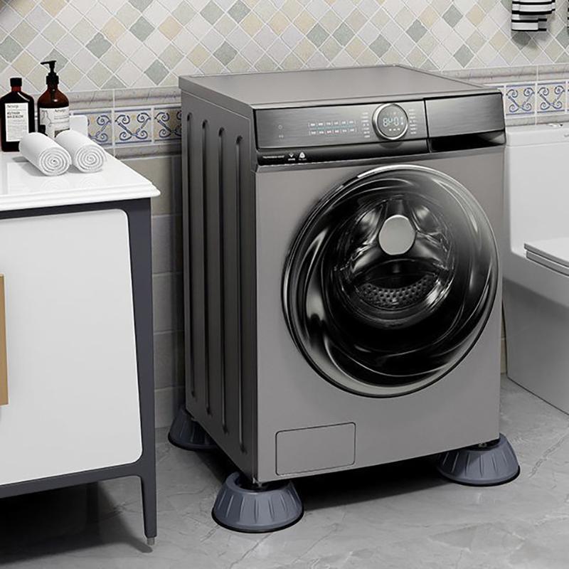 Anti Vibration Washing Machine Shock and Noise Cancelling Washer Dryer Anti Slip Rubber Support Pads for All Machines