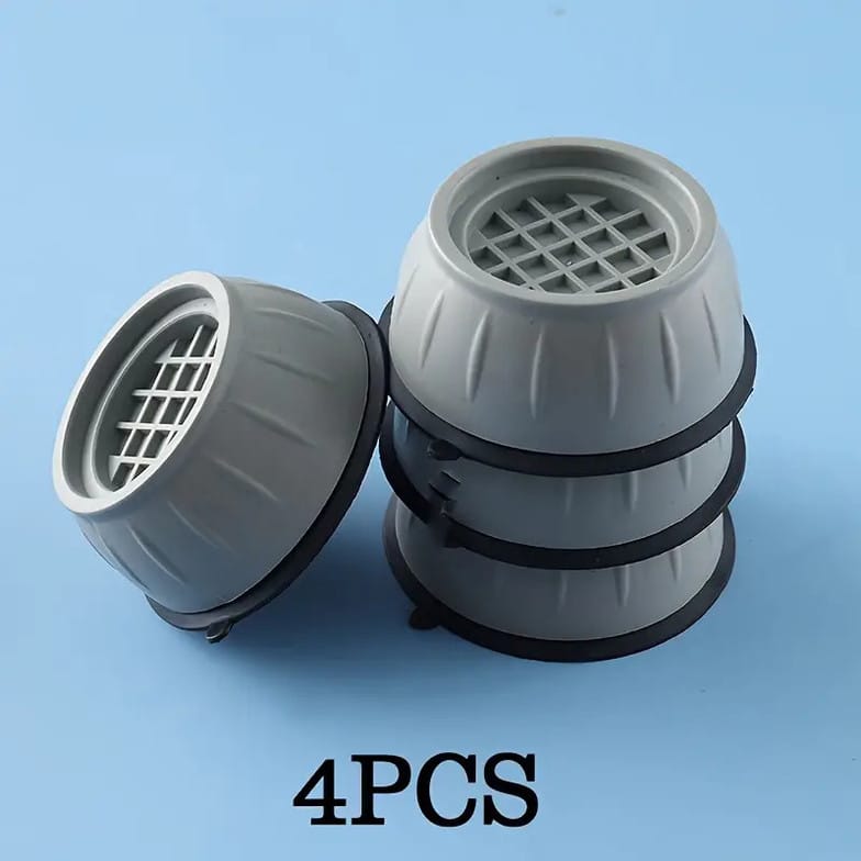 Anti Vibration Washing Machine Shock and Noise Cancelling Washer Dryer Anti Slip Rubber Support Pads for All Machines