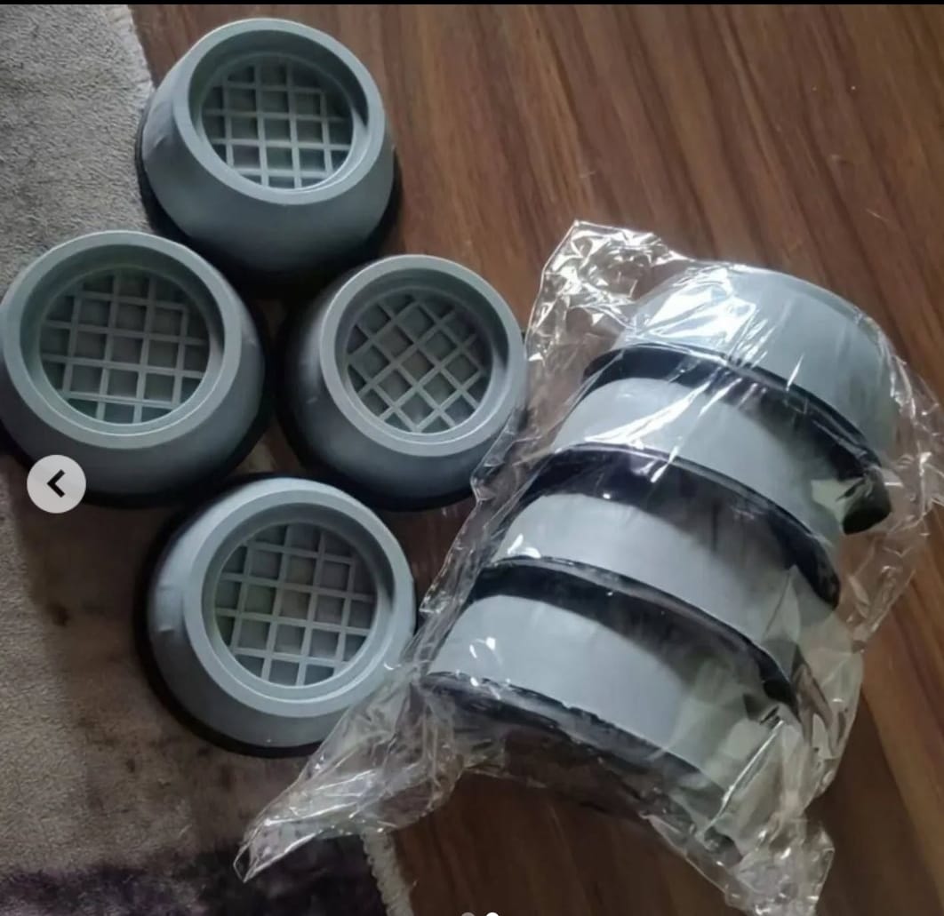 Anti Vibration Washing Machine Shock and Noise Cancelling Washer Dryer Anti Slip Rubber Support Pads for All Machines