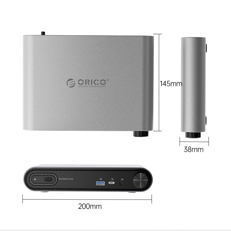 [SPECIAL OFFER] ORICO 10-in-1 Docking Station with M.2 SSD Enclosure - CyberFlash Vault