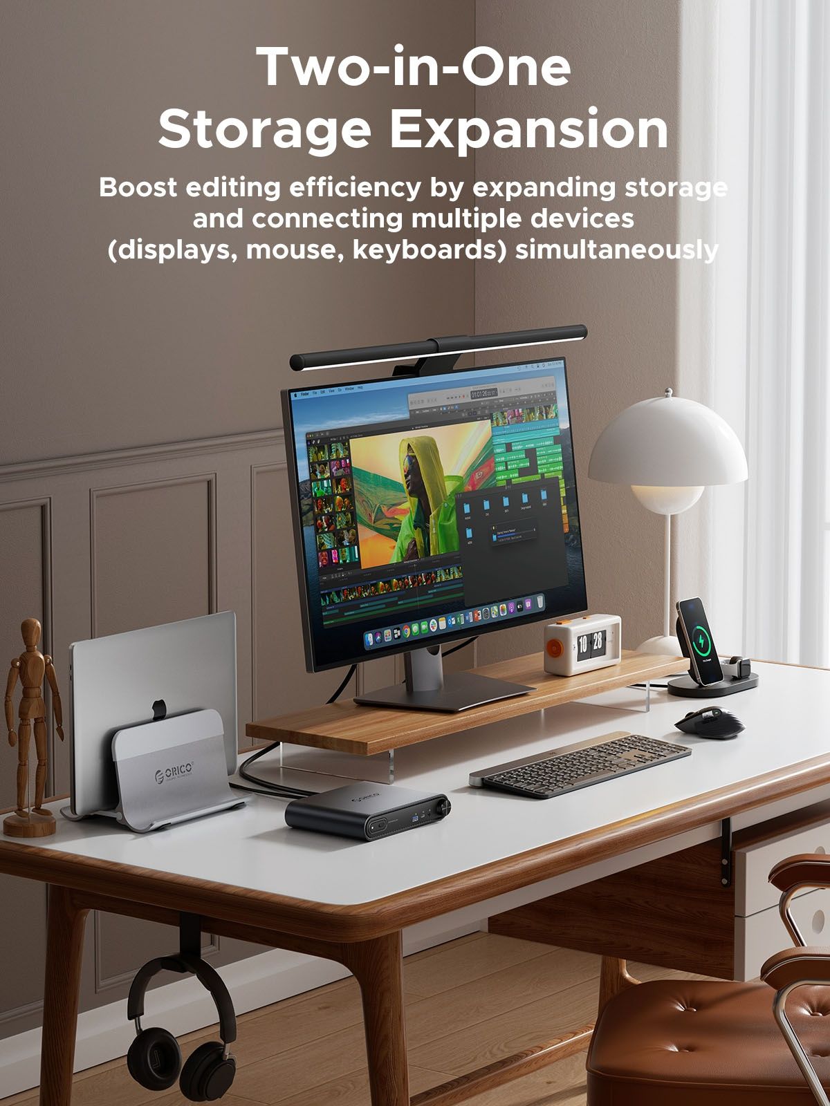 [SPECIAL OFFER] ORICO 10-in-1 Docking Station with M.2 SSD Enclosure - CyberFlash Vault