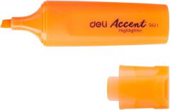 【Deli Official】DELI Stationery DELI S621 Accent Highlighter [5 Pcs/Color]  -  Chisel Tip Quick-Dry Fluorescent Ink Non-Toxic Ideal for School Office & Study Use