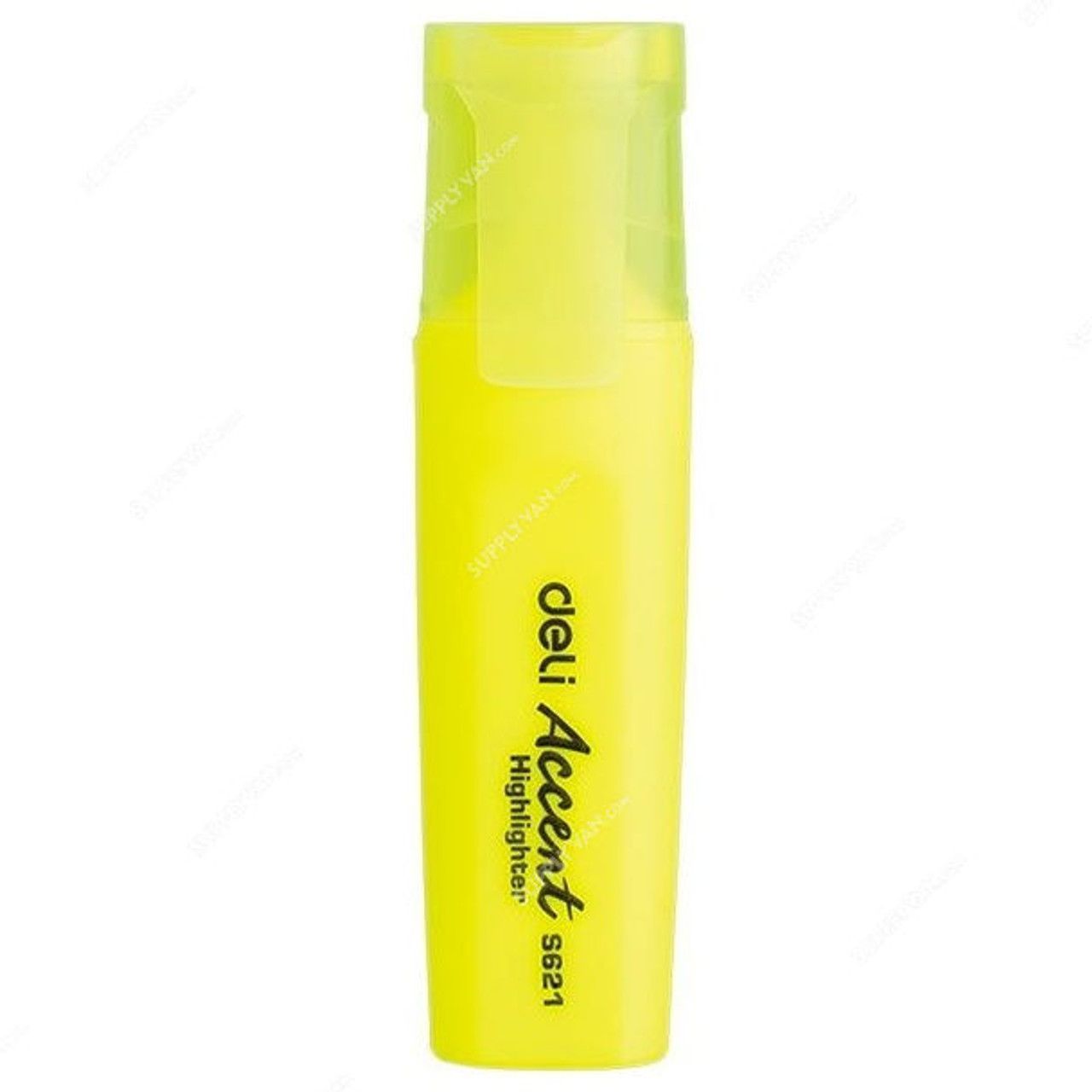 (EXCLUSIVE OFFER)DELI Stationery DELI S621 Accent Highlighter - Orange Chisel Tip Quick-Dry Fluorescent Ink Non-Toxic Ideal for School Office & Study Use