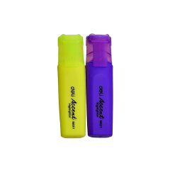【Deli Official】DELI Stationery DELI S621 Accent Highlighter [5 Pcs/Color]  -  Chisel Tip Quick-Dry Fluorescent Ink Non-Toxic Ideal for School Office & Study Use