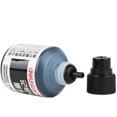 【Deli Official】DELI Stationery S632 Permanent Marking Ink (3pcs) - Suitable for All Refillable Marker Pens, No Blocking, No Leakage, High Quality