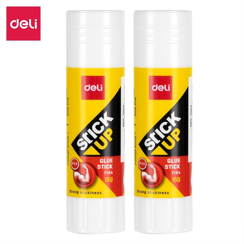 【Deli Official】 Deli EA217 PVA Glue Stick Set - 60 PCS Multi-Sized Sticks for Crafts & Office Use Assorted Sizes (9g, 15g, 21g, 36g)  Non-Toxic Eco-Friendly Quick-Drying