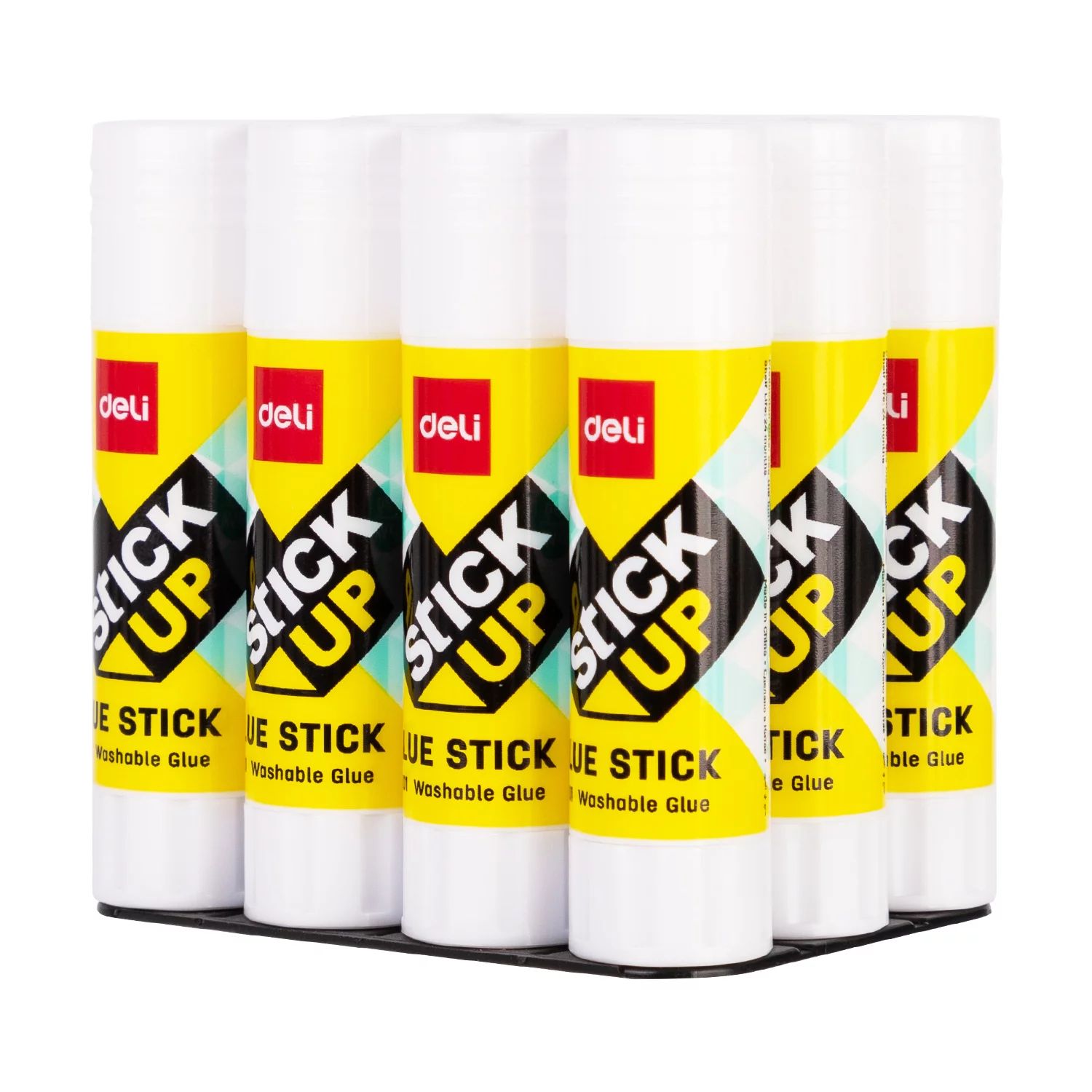 【Deli Official】 Deli EA217 PVA Glue Stick Set - 60 PCS Multi-Sized Sticks for Crafts & Office Use Assorted Sizes (9g, 15g, 21g, 36g)  Non-Toxic Eco-Friendly Quick-Drying