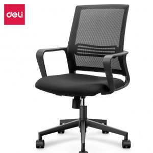 (EXCLUSIVE OFFER)DELI-Office Furniture DELI E4501 FUNCTIONAL MESH TASK MED-BACK OFFICE CHAIR Comfortable, Ergonomic Med-Back Design for Daily Use Adjustable Height