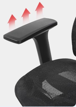 (EXCLUSIVE OFFER)DELI-Office Furniture DELI 91004 EXECUTIVE HIGHBACK ERGONOMIC MESH OFFICE CHAIR WITH HEAD-REST Adjustable Headrest T-Shaped Armrests