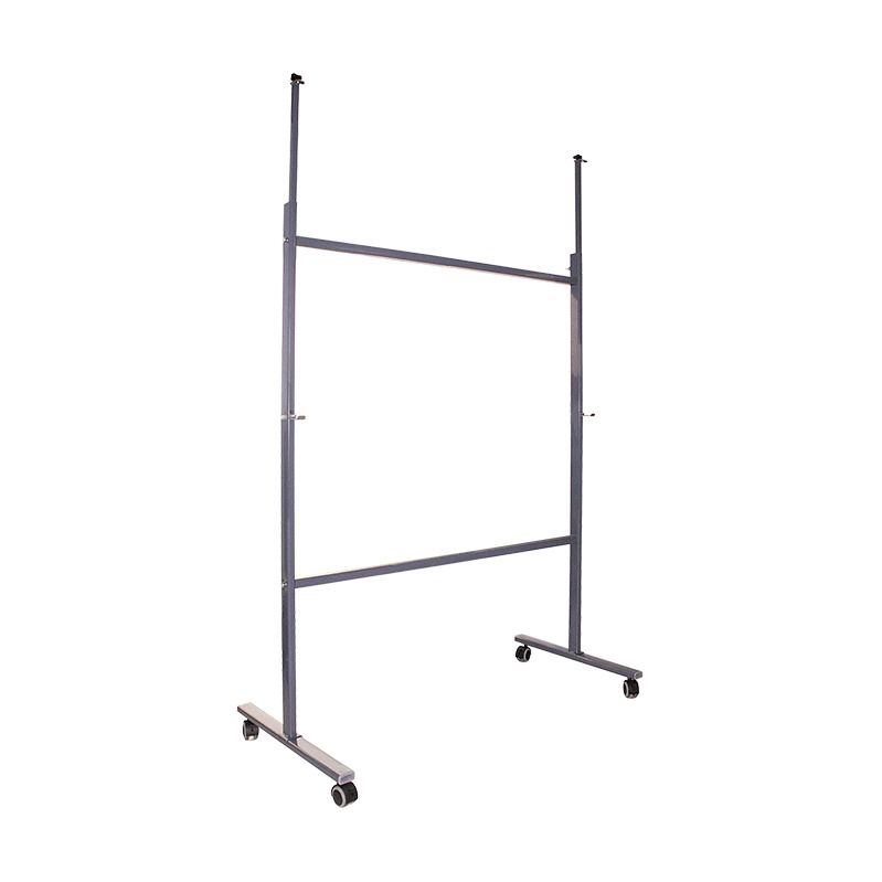 【Deli Official】 DELI-Office Equipment DELI E7870 White Board  Stand  - Suitable for 120x90cm to 250x100cm Boards Height Adjustable Lockable Castors