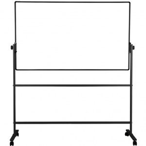 【Deli Official】DELI-Office Equipment DELI E7882 Magnetic Mobile  Whiteboard  4x3FT Adjustable Height Double-Sided Magnetic Surface Easy to Erase
