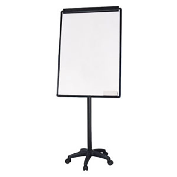 Deli Official】 DELI-Office Equipment DELI EV130 Mobile  Flipchart Stand  With Wheels  Adjustable Height Portability Designed to hold standard flipchart pads securely