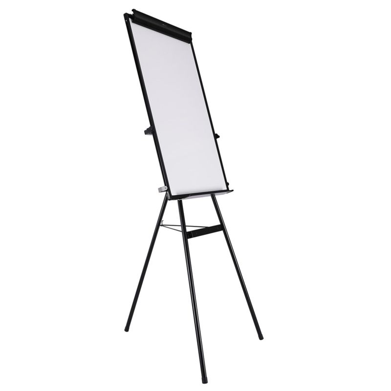 Deli Official】DELI-Office Equipment DELI E7892 Magnetic  Flipchart Stand 90cm x 60cm -  Adjustable Tripod Stand , Portable Design , Foldable Pen Tray