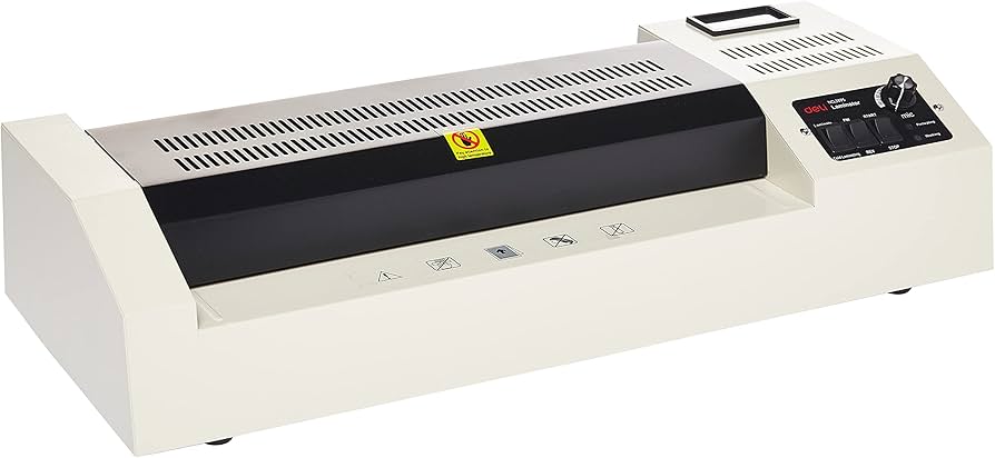 [Limited Sale]DELI-Office Equipment DELI E3895-EU PROFESSIONAL LAMINATOR - HEAVYDUTY , METAL - FOR A4 TO A3 SIZE Automatic reversal function
