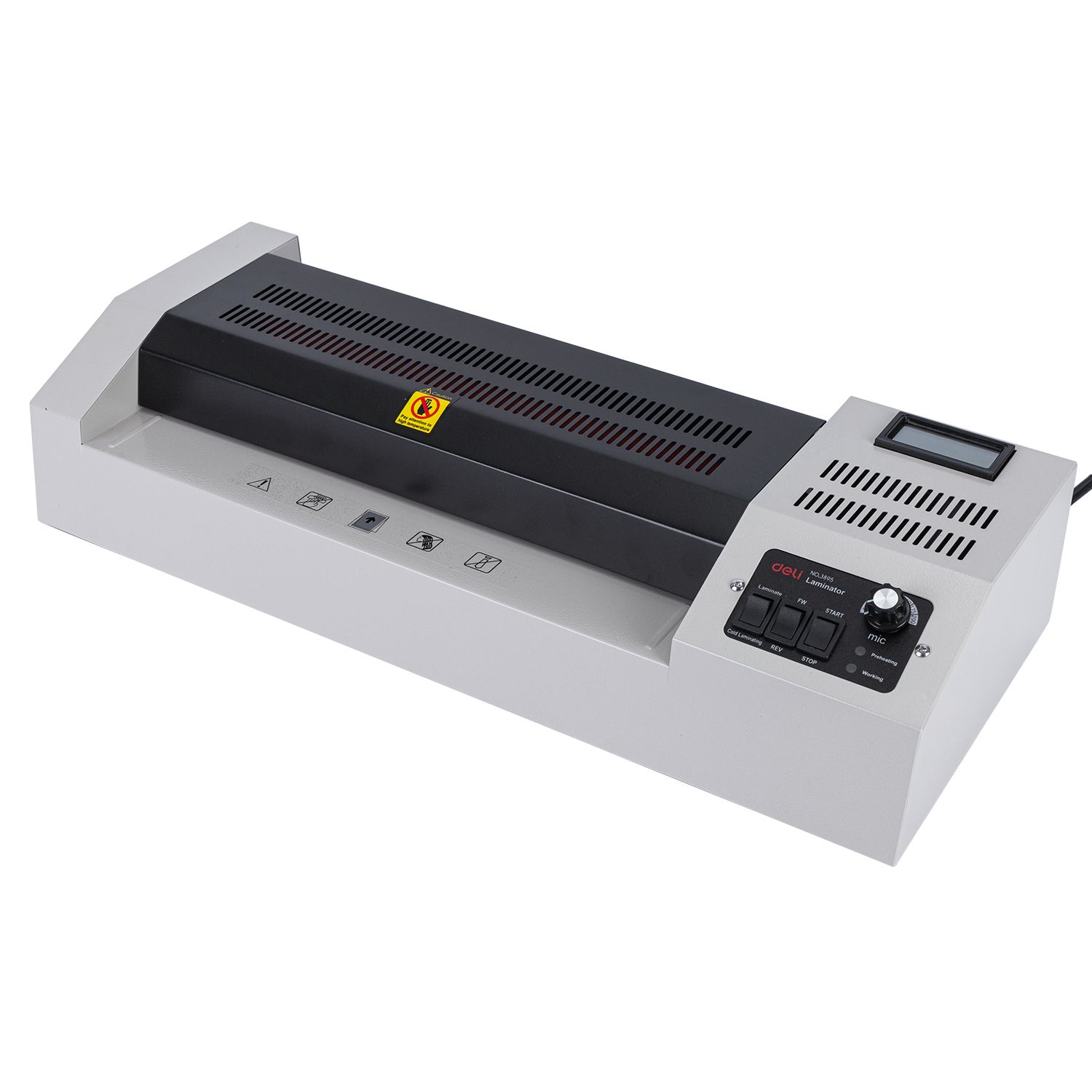 [Limited Sale]DELI-Office Equipment DELI E3895-EU PROFESSIONAL LAMINATOR - HEAVYDUTY , METAL - FOR A4 TO A3 SIZE Automatic reversal function