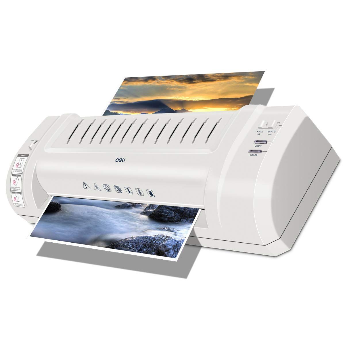 【Deli Official】DELI-Office Equipment DELI E3894-EU A3 Laminator User-Friendly OperationDual Temperature Settings Low Noise Operation