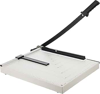 【Special Deal】DELI-Office Equipment DELI E8012 STEEL PAPER TRIMMER A3 15x18" Durable Steel Construction Anti-slip feet Ergonomic handle Enhanced Safety