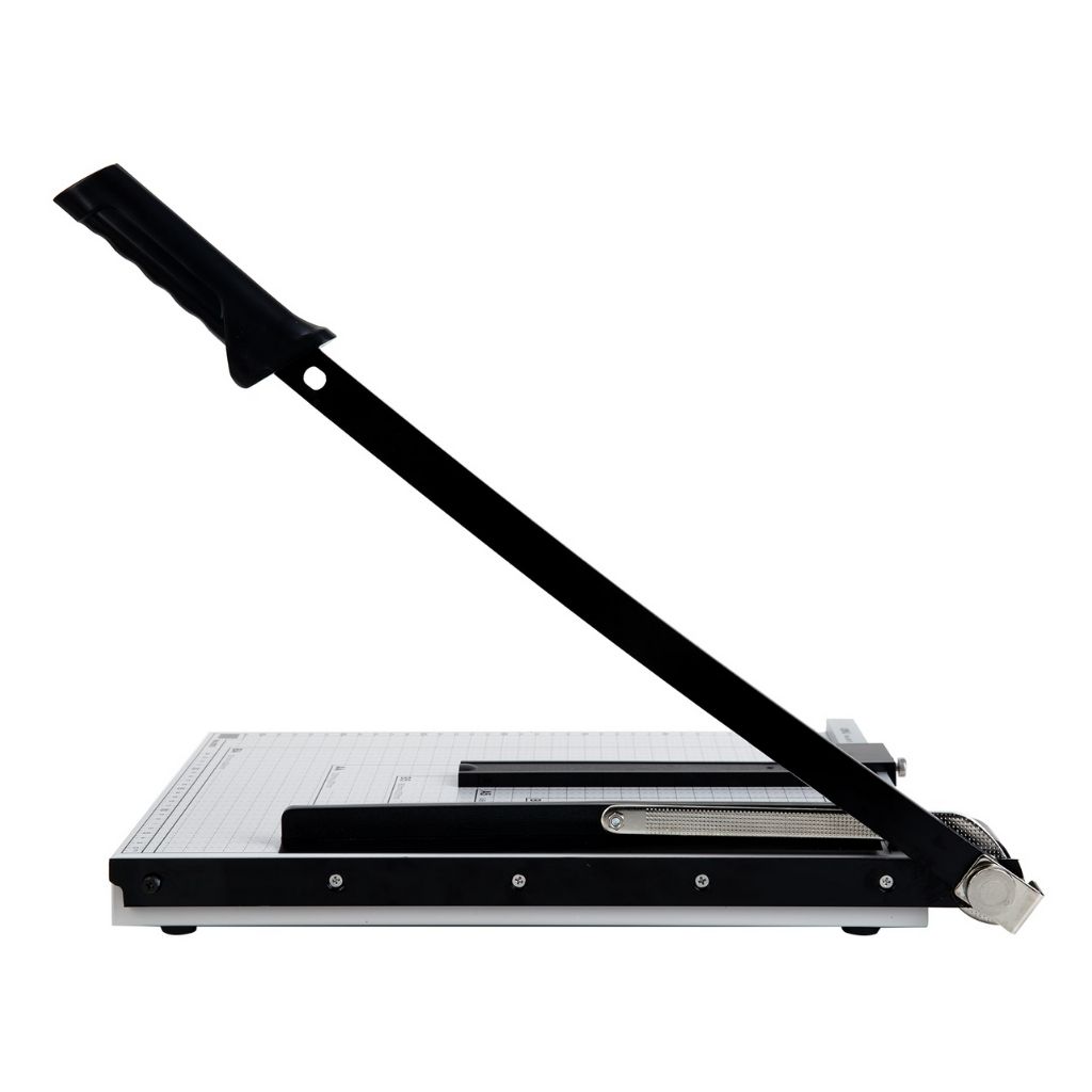 【Deli Official】DELI-Office Equipment DELI E8013 STEEL PAPER TRIMMER B4 15x12 - Heavy Duty Guillotine Cutter 10-Sheet Capacity Steel Base Precision Ruler Safety Lock Ideal for Office School & Craft