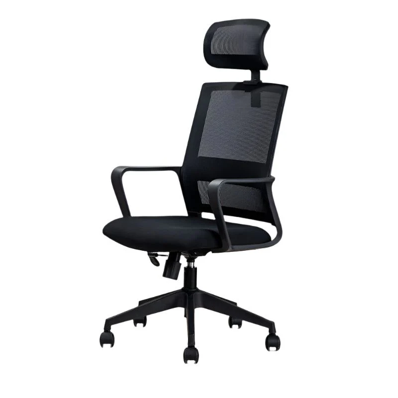 [New Arrival]DELI-Office Furniture DELI E4503 EXECUTIVE HIGHBACK MESH CHAIR WITH HEAD-REST Ergonomic Design Breathable Mesh Back Chrome Base