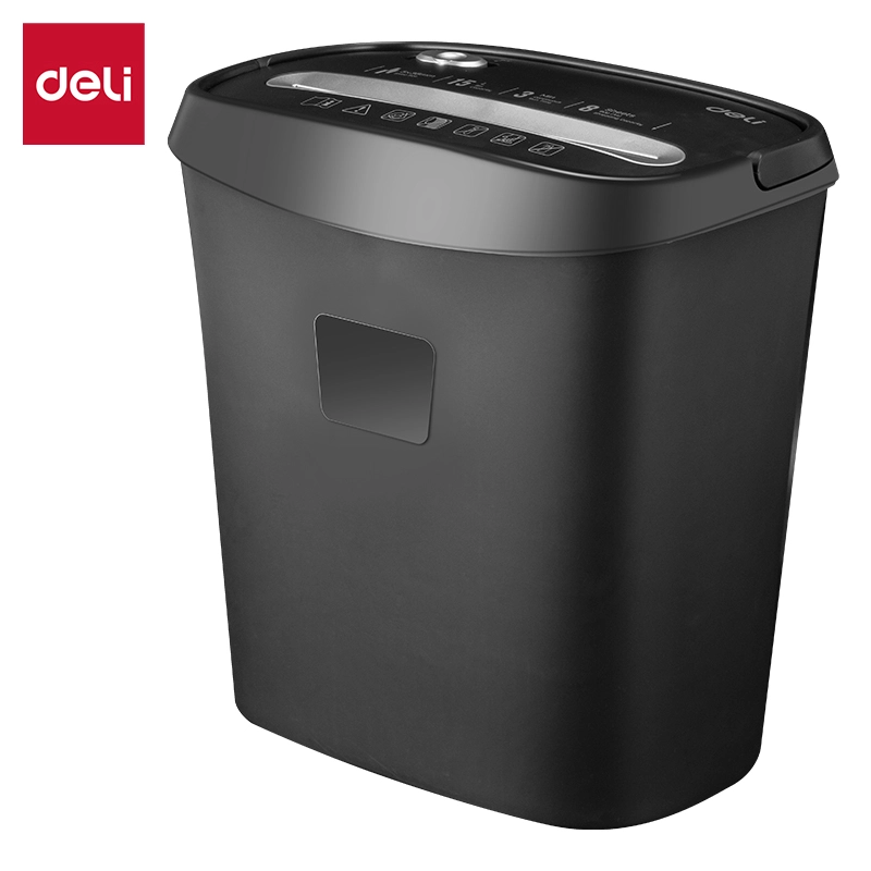 【Deli Official】DELI-Office Equipment DELI E9947 Cross-Cut Shredder - 8 SHTS/ 15 LT/ 
CC P4