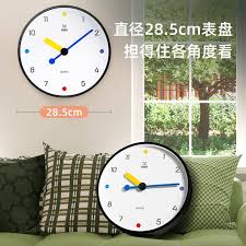 [ Special Deal ] Deli -Office Supplies Deli LE404 Wall Clock 28.5CM Dia. Clear & Easy-to-Read Design Silent Quartz Movement Durable Build Easy Wall Mounting  Stylish Modern Look