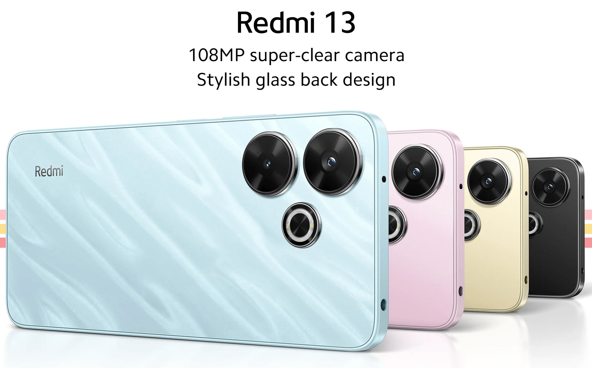 [Limited-time offer] XIAOMI Redmi 13 4G network 6GB/8GB RAM+128GB/256GB ROM  6.79" FHD+  5030mAh Battery 33W fast charging DotDisplay 108MP Super-clear main camera